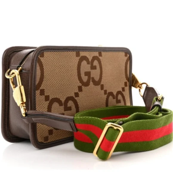 Authentic Gucci Beige and Brown Crossbody Bag - Picture 3 of 9